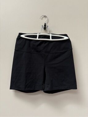 Yogalicious Black High-Rise Biker Shorts